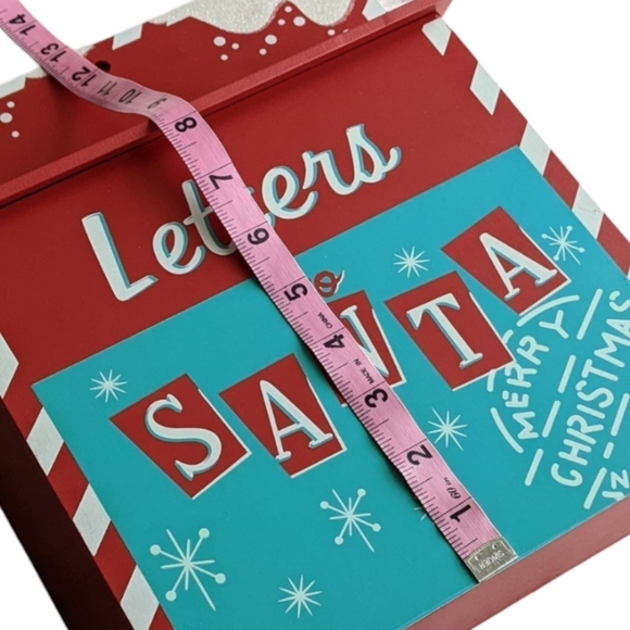 NWT! Ashland "Letters to Santa"🎅 Mailbox Wall Hanging Christmas Decor - Picture 8 of 12